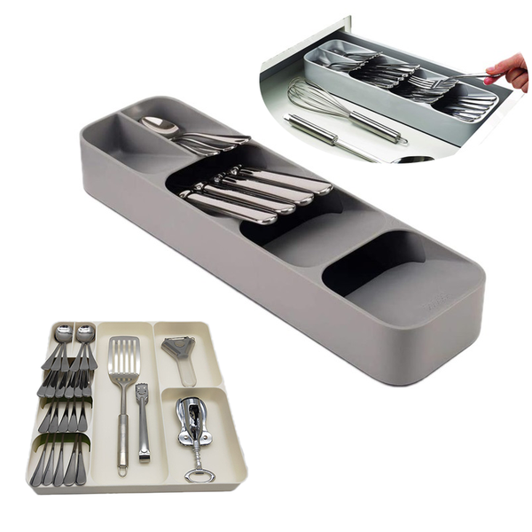 kitchen storage & organization organizer cutlery drawer box tray knife fork spoon divider plastic container for utensils tableware
kitchen storage & organization organizer cutlery drawer box tray knife fork spoon divider plastic container for utensils tableware