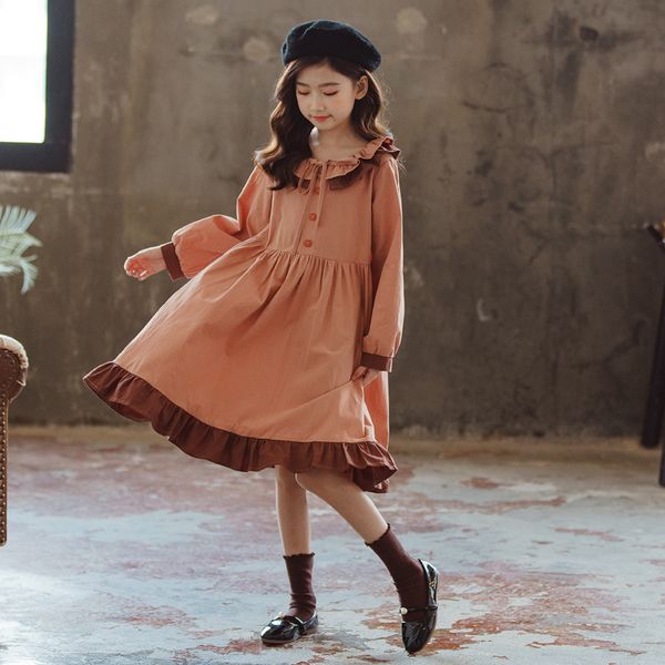 kids dresses 2021 spring baby princess dress children girls clothes patchwork cotton bow girl dress 6 8 10 12 14 16y, Red;yellow
kids dresses 2021 spring baby princess dress children girls clothes patchwork cotton bow girl dress 6 8 10 12 14 16y, Red;yellow