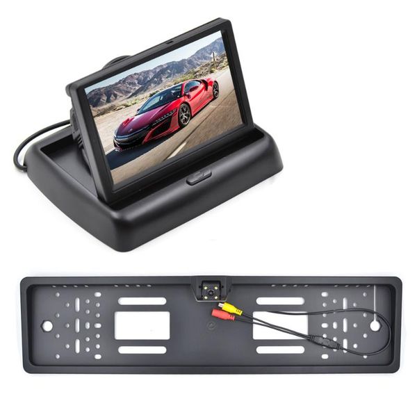 car video 4.3 inch tft-lcd hd color monitor eu license plate frame waterproof rear view camera vehicle reverse parking assist kit
car video 4.3 inch tft-lcd hd color monitor eu license plate frame waterproof rear view camera vehicle reverse parking assist kit