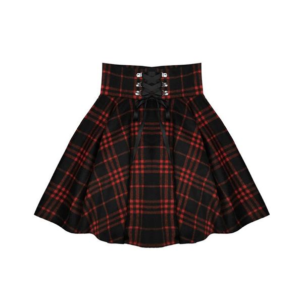skirts gothic lolita skirt women 2021 spring autumn winter high waisted lace-up short plaid wool mini tutu femme mh486, Black
skirts gothic lolita skirt women 2021 spring autumn winter high waisted lace-up short plaid wool mini tutu femme mh486, Black