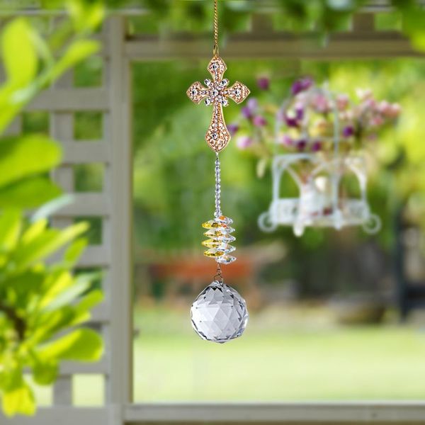 decorative objects & figurines crystal ball decoration cross hanging pendant home garden car for window curtains lamp decor gifts
decorative objects & figurines crystal ball decoration cross hanging pendant home garden car for window curtains lamp decor gifts