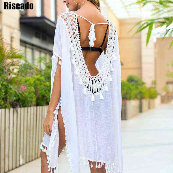 riseado tassel tunic beach dress cover ups backless beach wear swimsuits women white swimwear bathing suits, White;black
riseado tassel tunic beach dress cover ups backless beach wear swimsuits women white swimwear bathing suits, White;black