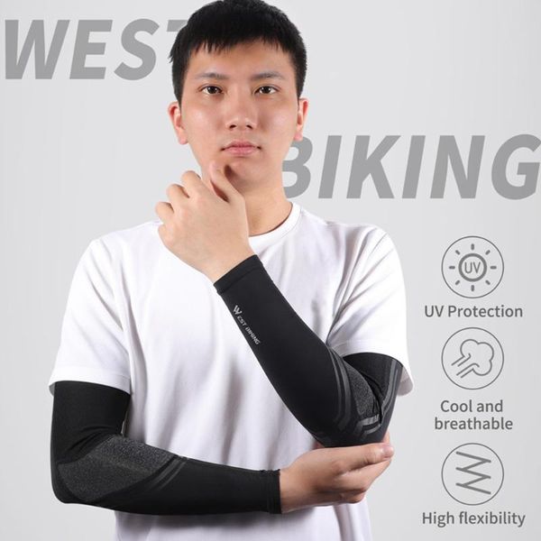 west biking arm sleeve sports summer running sunscreen arm warmer tennis uv protection volleyball bands nylon sleeve, Black;gray
west biking arm sleeve sports summer running sunscreen arm warmer tennis uv protection volleyball bands nylon sleeve, Black;gray