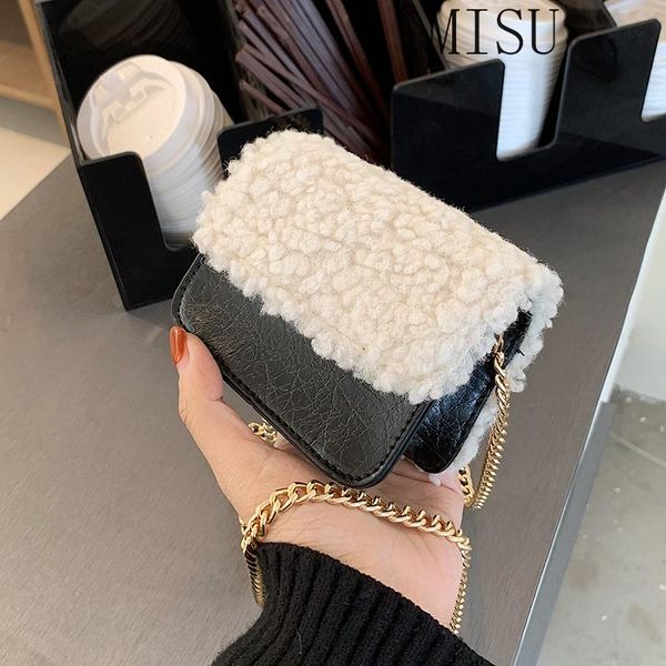 mini autumn and winter lamb hair shoulder bag 2021 new fashion chain all-match women's designer plush messenger bag
mini autumn and winter lamb hair shoulder bag 2021 new fashion chain all-match women's designer plush messenger bag