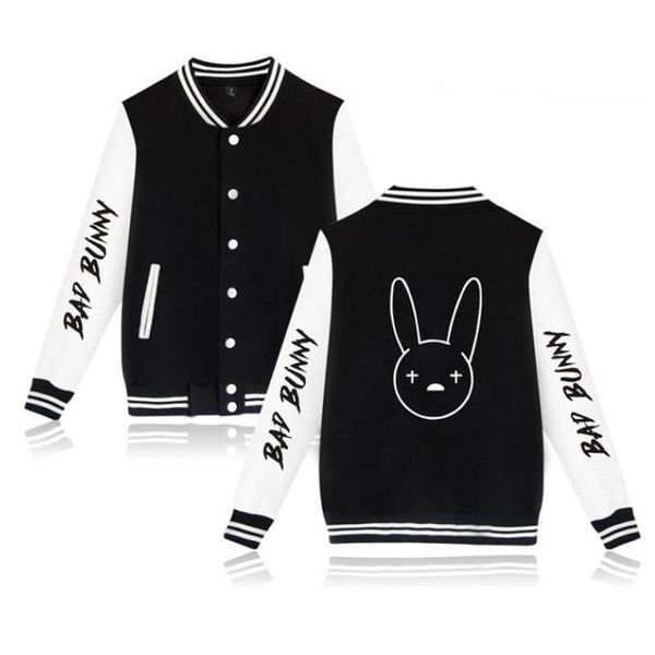 men's hoodies & sweatshirts bad baseball jacket uniform jackets streetwear hip hop oversized sweatshirt hoodie casual sportswear, Black
men's hoodies & sweatshirts bad baseball jacket uniform jackets streetwear hip hop oversized sweatshirt hoodie casual sportswear, Black