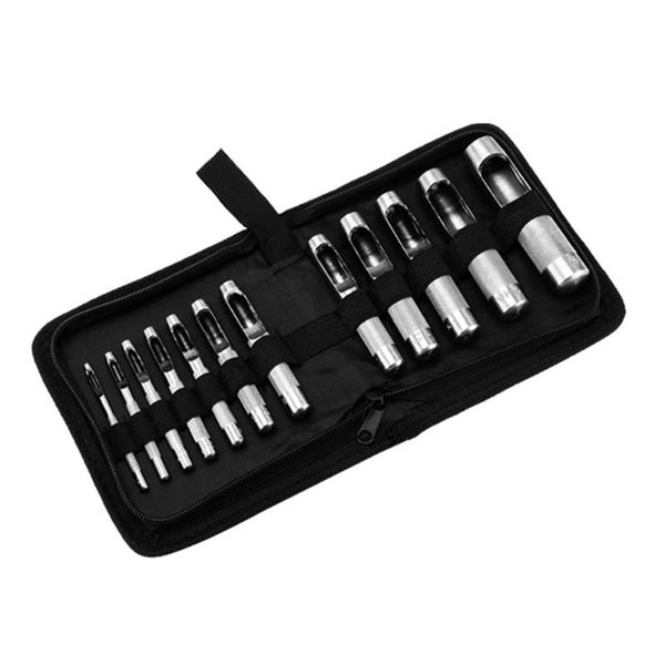 professional hand tool sets 12pc hollow punch set leather hole steel punching 1/8"-3/4" storage bag
professional hand tool sets 12pc hollow punch set leather hole steel punching 1/8"-3/4" storage bag