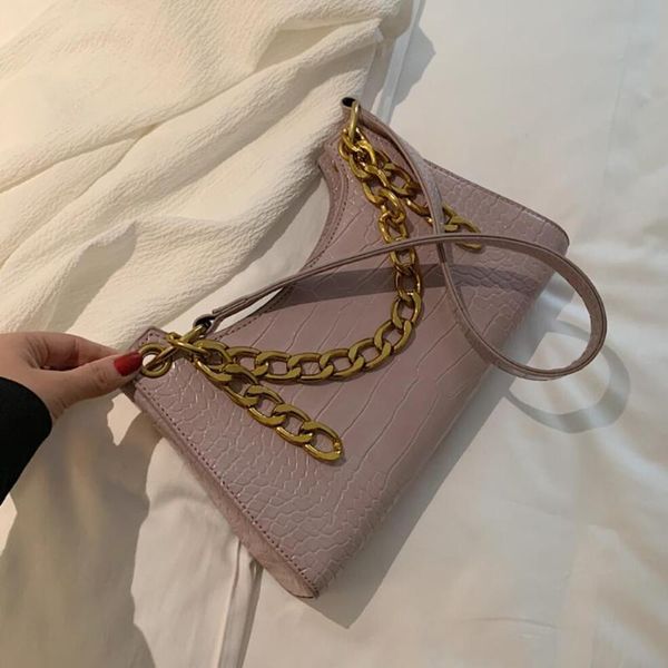 shoulder bags european fashion chain tote bag 2021 leather women's designer handbag crocodile pattern messenger
shoulder bags european fashion chain tote bag 2021 leather women's designer handbag crocodile pattern messenger