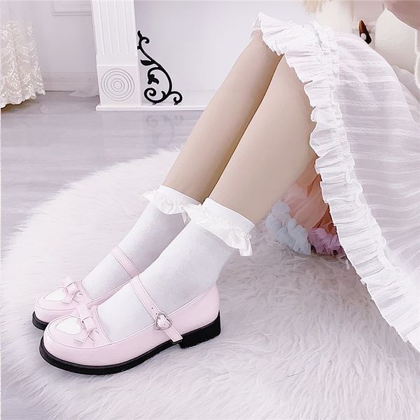 sweet buckle heart girls kawaii tea beautiful japanese party anime lolita shoes harujuku jk women's uniform mid-heels s99q, Black
sweet buckle heart girls kawaii tea beautiful japanese party anime lolita shoes harujuku jk women's uniform mid-heels s99q, Black