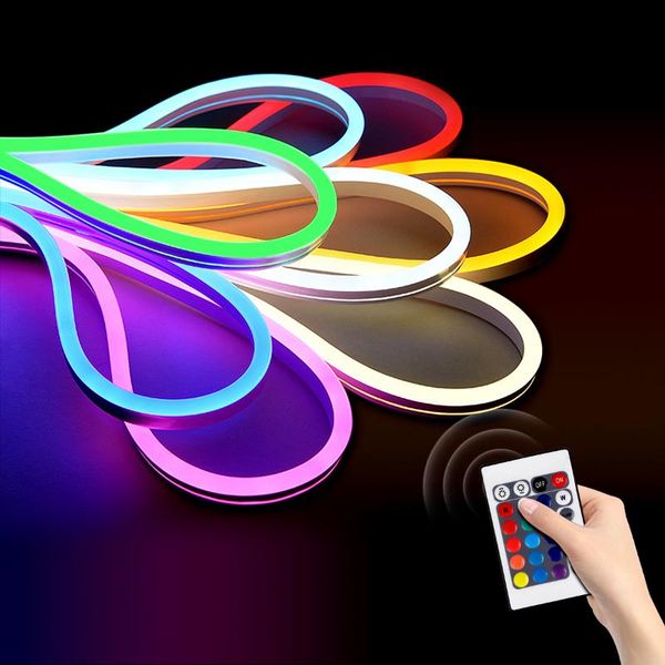 strips rgb neon led strip light with remote control ac 220v waterproof 120leds/m super bright flexible rope tube lamp for decor
strips rgb neon led strip light with remote control ac 220v waterproof 120leds/m super bright flexible rope tube lamp for decor