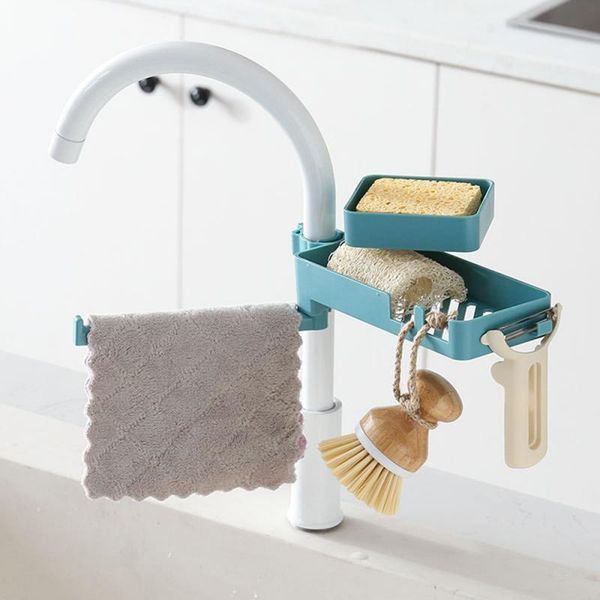 kitchen storage & organization 3 in 1 rotatable faucet rack rag shelf multi layers supplies sink sponge holder drain 
kitchen storage & organization 3 in 1 rotatable faucet rack rag shelf multi layers supplies sink sponge holder drain