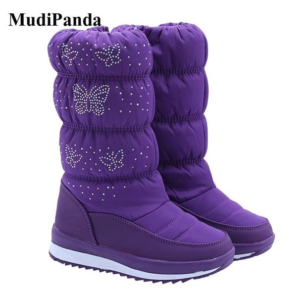 mudipanda 2021 new kids snow boots winter shoes girls children boots russia fashion warm bowtie mid calf princess shoes, Black;grey
mudipanda 2021 new kids snow boots winter shoes girls children boots russia fashion warm bowtie mid calf princess shoes, Black;grey