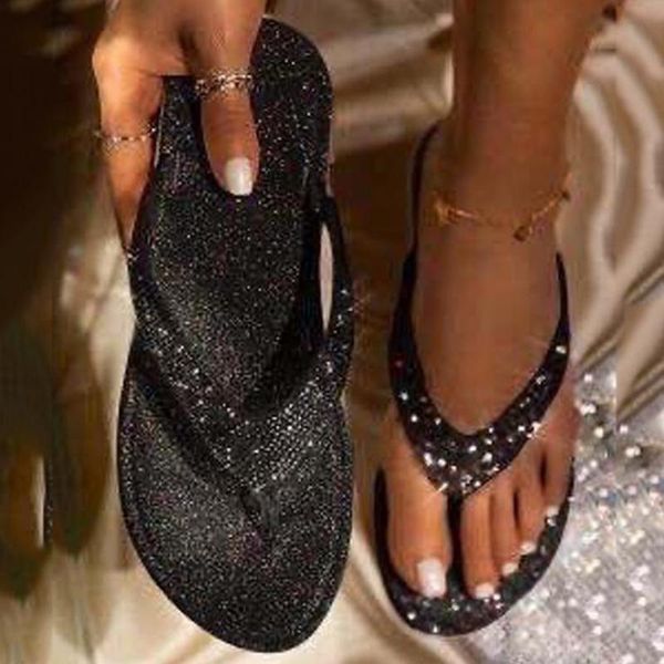 slippers women summer flat bling transparent soft jelly shoes flip flops sandals beach slides zapatillas mujer casa, Black
slippers women summer flat bling transparent soft jelly shoes flip flops sandals beach slides zapatillas mujer casa, Black