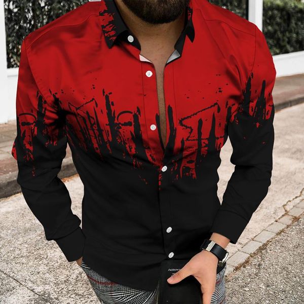 men's casual shirts 2021 autumn winter long shirt single breasted lapel 3d latest daily color paint ocs tentaclestheme male, White;black
men's casual shirts 2021 autumn winter long shirt single breasted lapel 3d latest daily color paint ocs tentaclestheme male, White;black