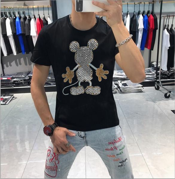 2021 new diamond stone t-shirt men europe style classic cotton t shirt tees nfd9, White;black
2021 new diamond stone t-shirt men europe style classic cotton t shirt tees nfd9, White;black