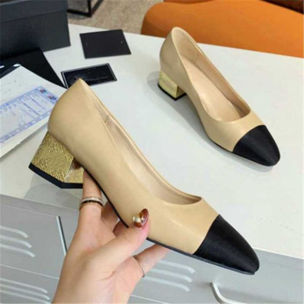 dress shoes thick heel leather mixed color single layer round toe loafer mid-high ladies shallow mouth women's, Black
dress shoes thick heel leather mixed color single layer round toe loafer mid-high ladies shallow mouth women's, Black