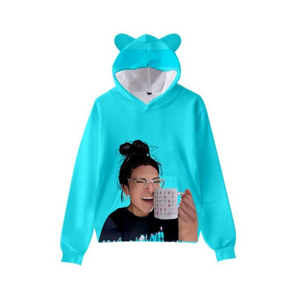 women's hoodies & sweatshirts 2021 kawaii charli d'amelio boys/girls cat ears damelio hoody autumn winter merch, Black
women's hoodies & sweatshirts 2021 kawaii charli d'amelio boys/girls cat ears damelio hoody autumn winter merch, Black