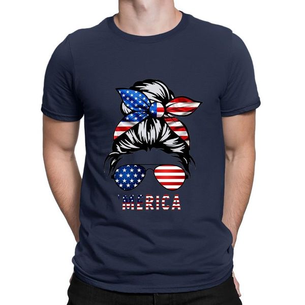 men's t-shirts 4th of july womens 'merica america flag funny mom turban messy bun hair sunglasses shirt short sleeve t-shirt, White;black
men's t-shirts 4th of july womens 'merica america flag funny mom turban messy bun hair sunglasses shirt short sleeve t-shirt, White;black