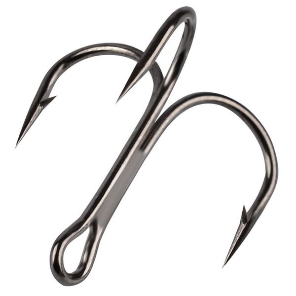 60pcs/lot black nickel fishing hook high carbon steel treble overturned hook fishing tackle round bend barbed for saltwater bass
60pcs/lot black nickel fishing hook high carbon steel treble overturned hook fishing tackle round bend barbed for saltwater bass