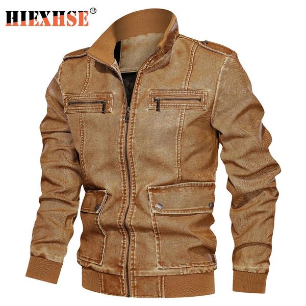 men's fur & faux mens leather jackets washable garments motorcycle zipper pockets male us size pu coats biker fashion, Black
men's fur & faux mens leather jackets washable garments motorcycle zipper pockets male us size pu coats biker fashion, Black