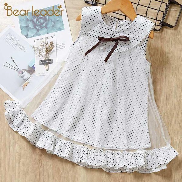girl's dresses bear leader girls dress 2021 cute polka dot princess for girl kids sleeveless party 3 7t children clothes1, Red;yellow
girl's dresses bear leader girls dress 2021 cute polka dot princess for girl kids sleeveless party 3 7t children clothes1, Red;yellow