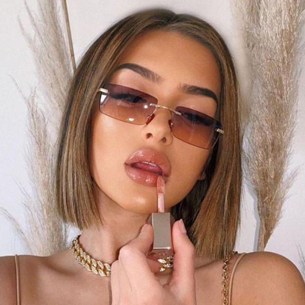 luxury brand rectangle ladies sunglasses women 2021 rimless square polarized sun glasses for ladies zonnebril dames vrouwen bril glasses who, White;black
luxury brand rectangle ladies sunglasses women 2021 rimless square polarized sun glasses for ladies zonnebril dames vrouwen bril glasses who, White;black