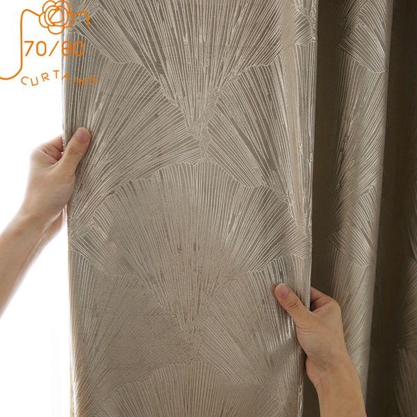 curtain & drapes american high-end jacquard ginkgo leaf printing thickened blackout curtains for living room and bedroom customized products
curtain & drapes american high-end jacquard ginkgo leaf printing thickened blackout curtains for living room and bedroom customized products