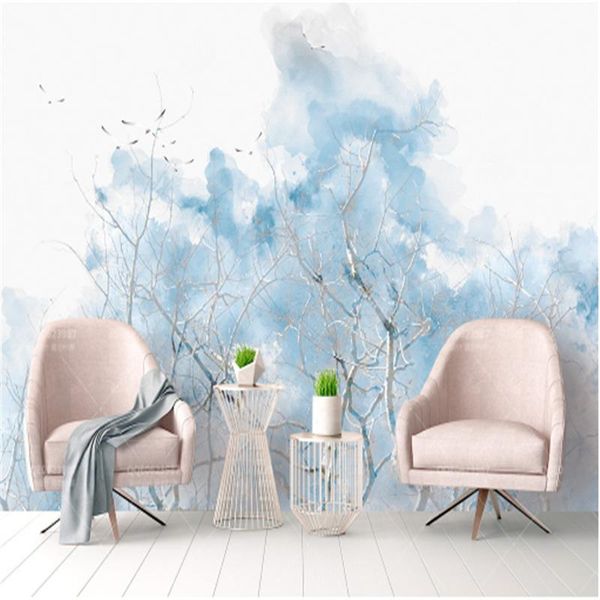 wallpapers youman custom blue 3d bird watercolor thicken waterproof minimalist for tv background bedding room study living
wallpapers youman custom blue 3d bird watercolor thicken waterproof minimalist for tv background bedding room study living