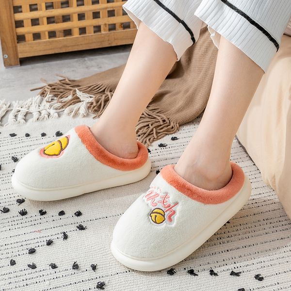 autumn and winter cotton slipper female lovely cartoon home thick bottom couples warm plush half bag slipper winter, Black
autumn and winter cotton slipper female lovely cartoon home thick bottom couples warm plush half bag slipper winter, Black