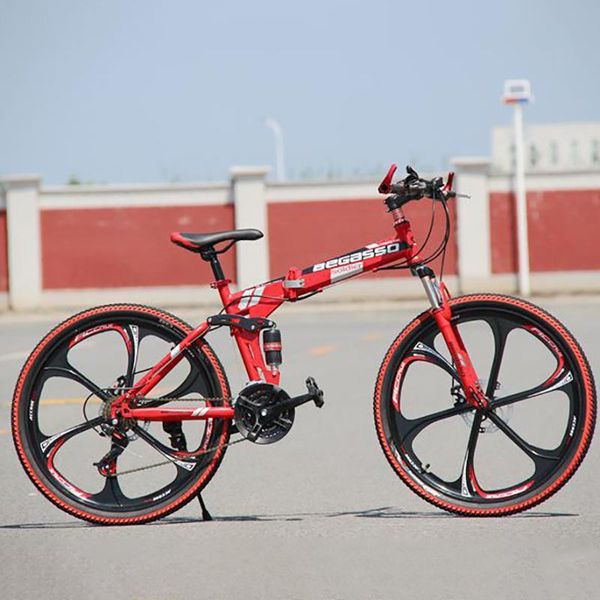 begasso student 26 inch wheel foldable mountain bike road sports cycling bicycle men racing oil spring fork frame ride red
begasso student 26 inch wheel foldable mountain bike road sports cycling bicycle men racing oil spring fork frame ride red
