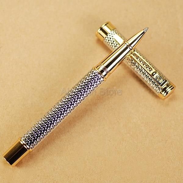 ballpoint pens crocodile 218 fully metal exquisite roller ball pen, beautiful ripples pettern silver & golden color gift for stationery, Blue;orange
ballpoint pens crocodile 218 fully metal exquisite roller ball pen, beautiful ripples pettern silver & golden color gift for stationery, Blue;orange