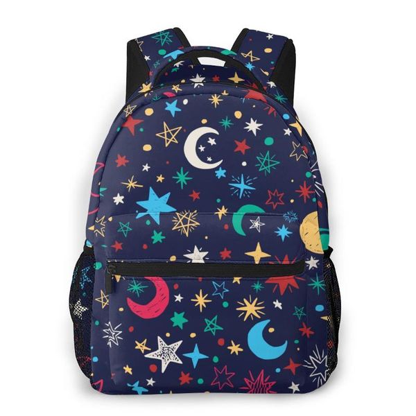 backpack stars and moon pattern casual daypack travel school bag with pockets for college student boys girls
backpack stars and moon pattern casual daypack travel school bag with pockets for college student boys girls