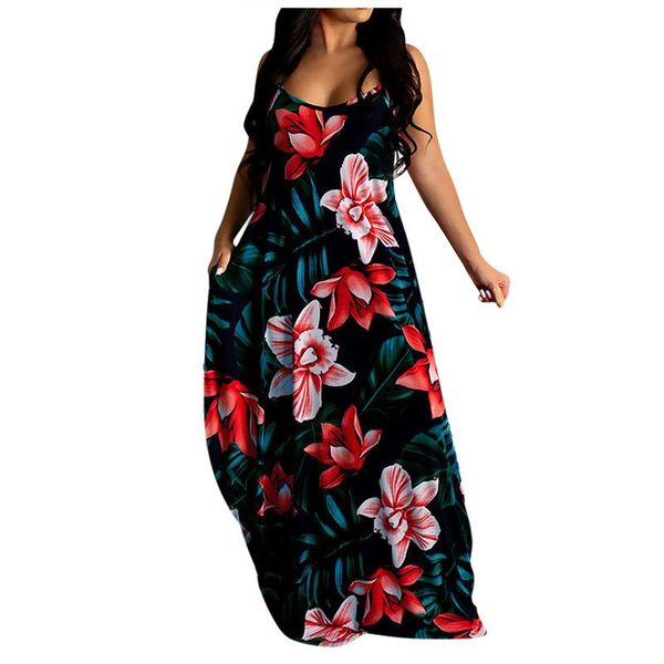 casual dresses sagace long dress summer 2021 fashion plus size flower printed hanging band loose robe longue femme été, Black;gray
casual dresses sagace long dress summer 2021 fashion plus size flower printed hanging band loose robe longue femme été, Black;gray