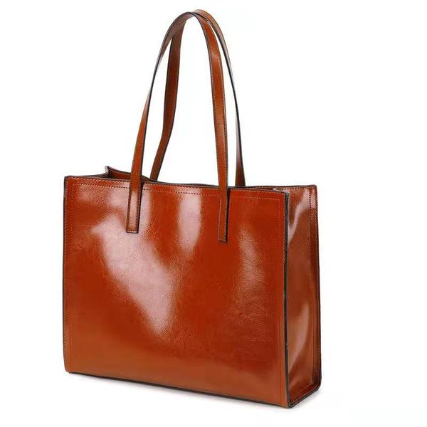 hbp 2021 women handbags real leather totes bag shoulder bag lady simple style handbags purses totes brown color
hbp 2021 women handbags real leather totes bag shoulder bag lady simple style handbags purses totes brown color