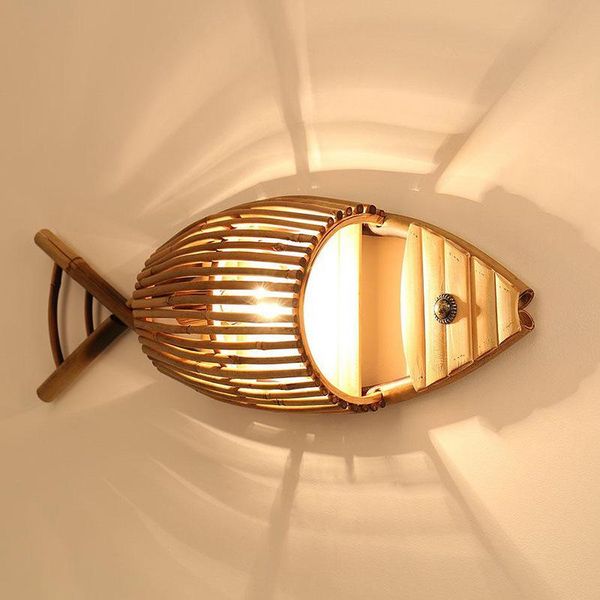 retro woven bamboo weaving fish restaurant lamp droplight cafe teahouse farm l sitting room wall lamp light bar
retro woven bamboo weaving fish restaurant lamp droplight cafe teahouse farm l sitting room wall lamp light bar