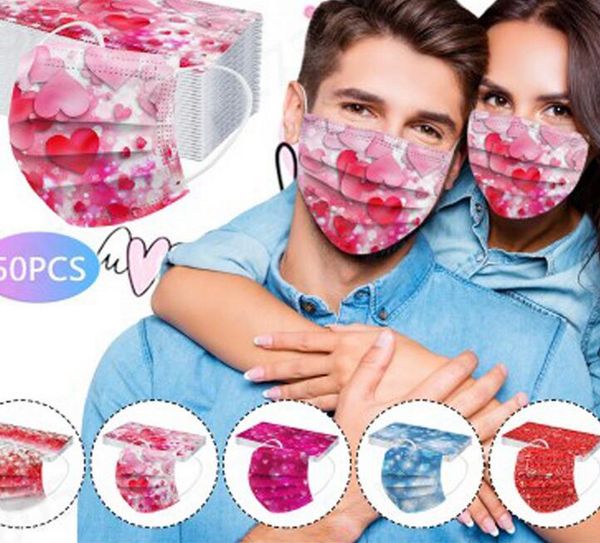 fashion desinger valentine's day disposable face mask men women 95% filtration efficiency dustproof prevention of influenza face masks
fashion desinger valentine's day disposable face mask men women 95% filtration efficiency dustproof prevention of influenza face masks