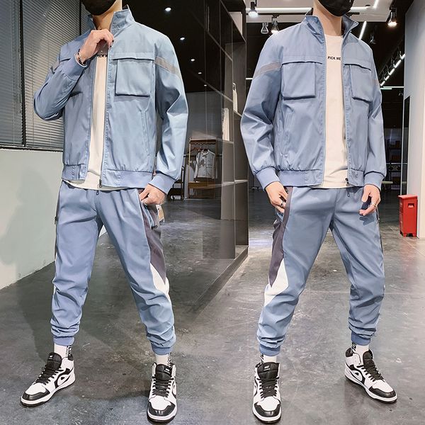 new tracksuit men sweat suit 2021 fitness spring autumn jackets+ casual mens sportswear two piece pants set streetwear iiui cuk3, Gray
new tracksuit men sweat suit 2021 fitness spring autumn jackets+ casual mens sportswear two piece pants set streetwear iiui cuk3, Gray
