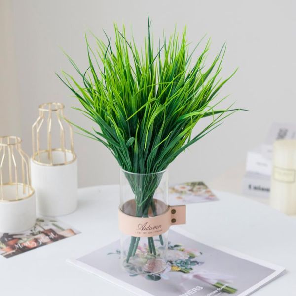 7 forks artificial flower fake plant green grass wedding decorative arrangement christmas vase for home decoration
7 forks artificial flower fake plant green grass wedding decorative arrangement christmas vase for home decoration