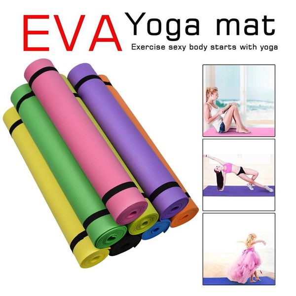 173*61cm yoga mat anti-skid sports fitness mat 6mm thick eva comfort foam for exercise health lose weight pilates gymnastics
173*61cm yoga mat anti-skid sports fitness mat 6mm thick eva comfort foam for exercise health lose weight pilates gymnastics