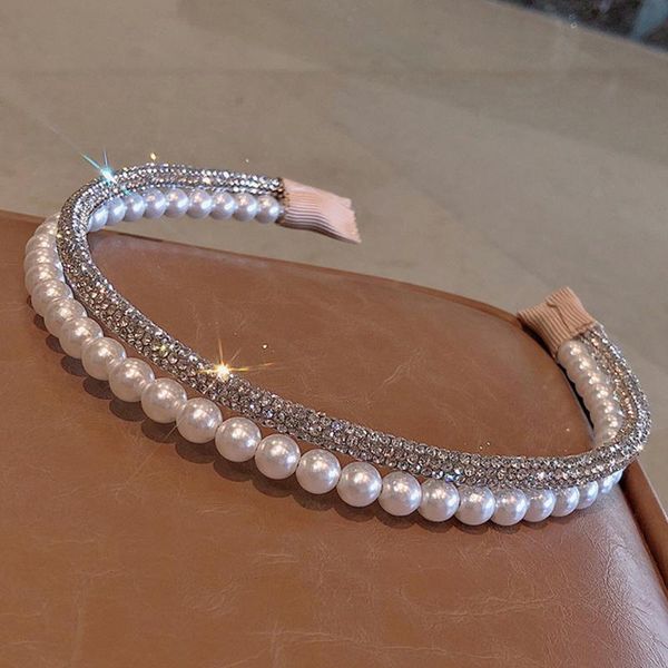 hair clips & barrettes shiny inlaid zircon full pearls simple hairbands for women sweet hoops ornament head band girl accessories wholesale, Golden;silver
hair clips & barrettes shiny inlaid zircon full pearls simple hairbands for women sweet hoops ornament head band girl accessories wholesale, Golden;silver