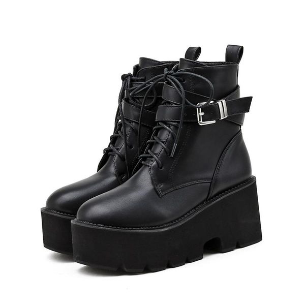 boots ymechic women winter platform ankle shoes ladies side zipper gothic punk black female fashion botas muje 2021
boots ymechic women winter platform ankle shoes ladies side zipper gothic punk black female fashion botas muje 2021