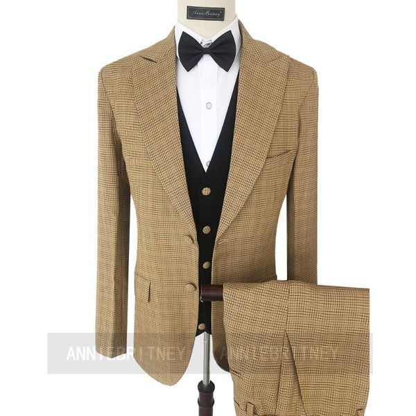 men's suits & blazers 2021 style 3 piece suit spring autumn plaid slim fit business formal casual check office work party prom wedding, White;black
men's suits & blazers 2021 style 3 piece suit spring autumn plaid slim fit business formal casual check office work party prom wedding, White;black