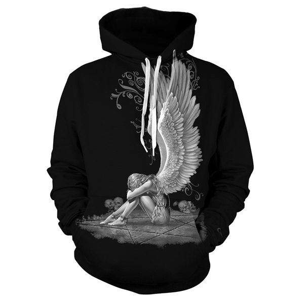 hoodies men women punk style pattern 3d printed hoodie funny streetwear style men's clothing hoodie sweatshirts plus size, Black
hoodies men women punk style pattern 3d printed hoodie funny streetwear style men's clothing hoodie sweatshirts plus size, Black