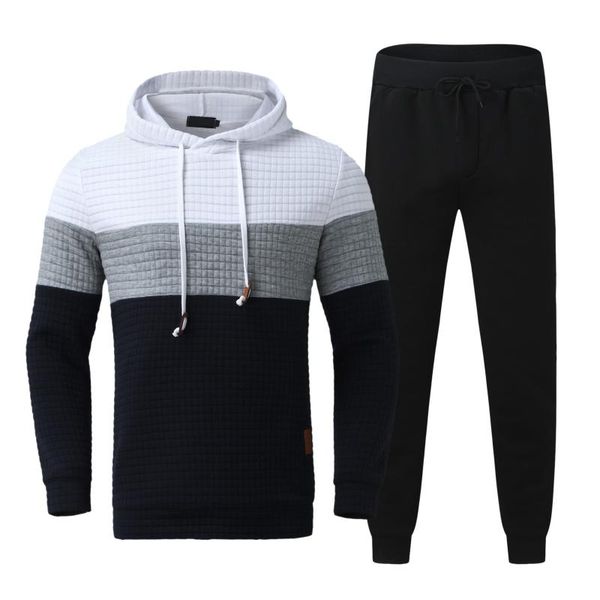 jogging clothing autumn winter men's 2-piece sets color-blocking slim hoodies sweatshirt and long pants suit sportswear tracksuit plus, Black;red
jogging clothing autumn winter men's 2-piece sets color-blocking slim hoodies sweatshirt and long pants suit sportswear tracksuit plus, Black;red