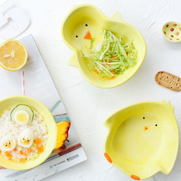 bowls ceramic cute cartoon chick duck shape salad bowl plate baby rice fruit snack dessert tray breakfast dish kitchen tableware
bowls ceramic cute cartoon chick duck shape salad bowl plate baby rice fruit snack dessert tray breakfast dish kitchen tableware