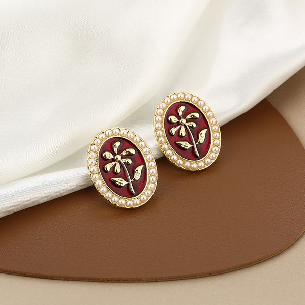 925 silver needle flower court style earrings simple personality korean fashion high-grade earrings
925 silver needle flower court style earrings simple personality korean fashion high-grade earrings