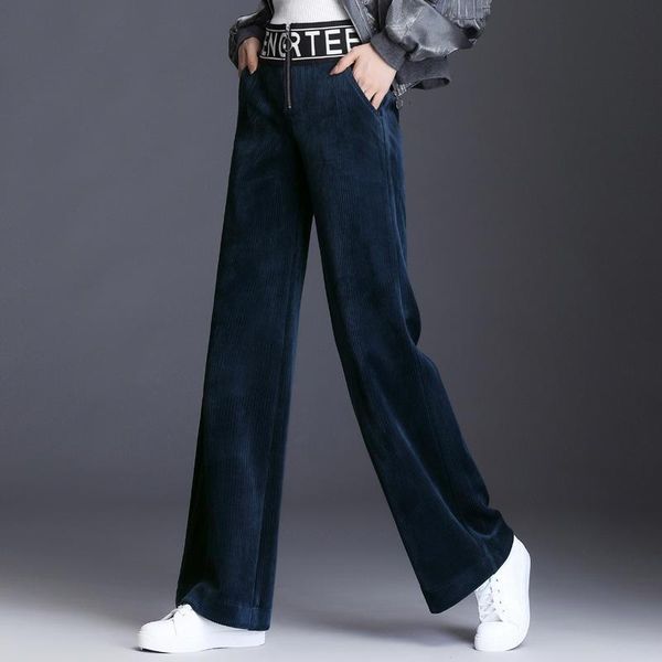 women's pants & capris high waist wide leg women 2021 fashion autumn winter thick warm ladies straight velvet trousers female plus size, Black;white
women's pants & capris high waist wide leg women 2021 fashion autumn winter thick warm ladies straight velvet trousers female plus size, Black;white