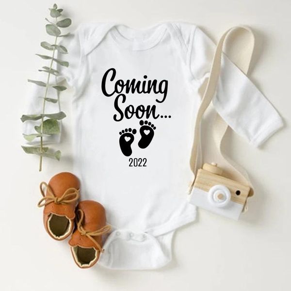 rompers coming soon 2022 baby bodysuit announcement long sleeve onesie born boys girls romper body pregnancy reveal ropa clothes, Blue
rompers coming soon 2022 baby bodysuit announcement long sleeve onesie born boys girls romper body pregnancy reveal ropa clothes, Blue