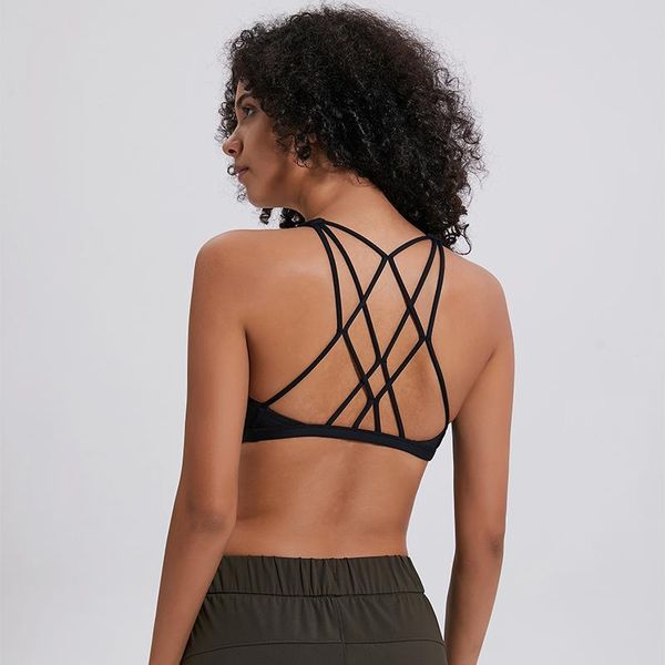 gym clothing cross straps sports bra women wireless yoga fitness padded push up crop, White;black
gym clothing cross straps sports bra women wireless yoga fitness padded push up crop, White;black