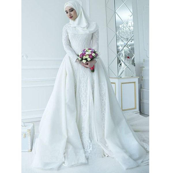 2021 new high arab es with hijab beading long sleeve muslim bridal back wedding turkey east gowns vestido de noiva amfa, White
2021 new high arab es with hijab beading long sleeve muslim bridal back wedding turkey east gowns vestido de noiva amfa, White