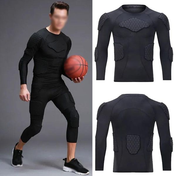 running sets men's long sleeve sweatshirt shirt ribs chest protector basketball protective training ball wear skiing collision sports s, Black;blue
running sets men's long sleeve sweatshirt shirt ribs chest protector basketball protective training ball wear skiing collision sports s, Black;blue